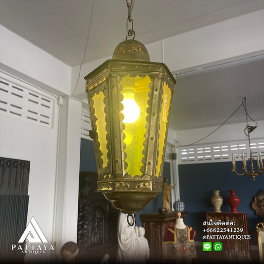 Antique Flemish lantern