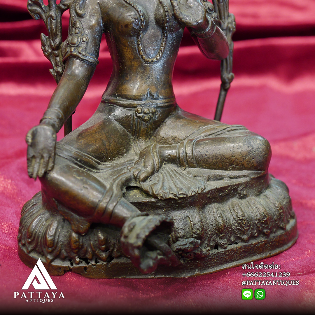 Antique Goddess Tara statue